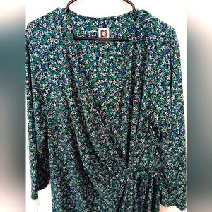 Anne Klein wrap dress
